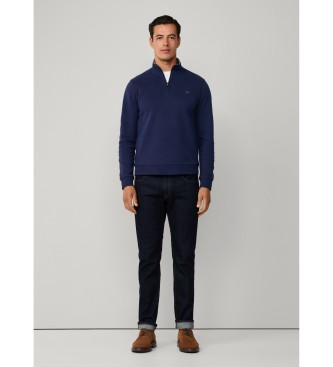 Hackett London Sweatshirt New Double navy