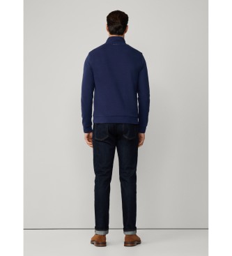 Hackett London Sweatshirt New Double navy