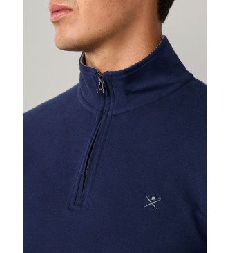 Hackett London Sweatshirt New Double navy