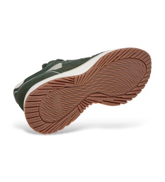 Hackett London Leather Sneakers Otto Run green