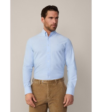 Hackett London Camisa Oxford azul