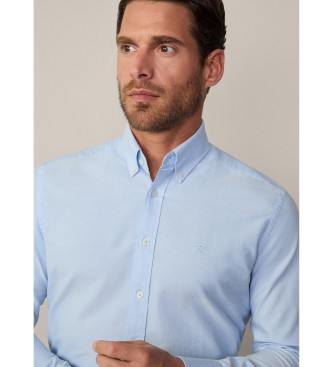 Hackett London Camisa Oxford azul