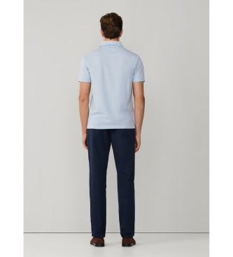 Hackett London Polo piqu� fit cl�sico azul