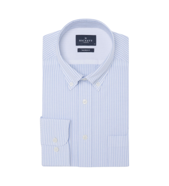 Hackett London Oxford randig skjorta bl