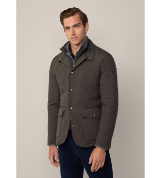 Hackett London Paddockjas groen