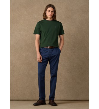 Hackett London Pantalone chino Heritage Ken blu navy
