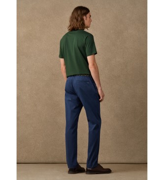 Hackett London Pantalone chino Heritage Ken blu navy