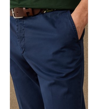 Hackett London Pantalone chino Heritage Ken blu navy