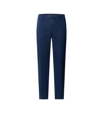 Hackett London Pantalone chino Heritage Ken blu navy