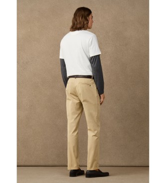 Hackett London Heritage Ken beige chino pants