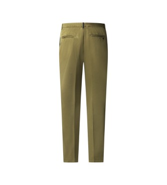 Hackett London Chino-Hose Heritage Ken olivgrün