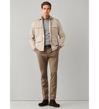 Hackett London Pantalón chino Kensington beige