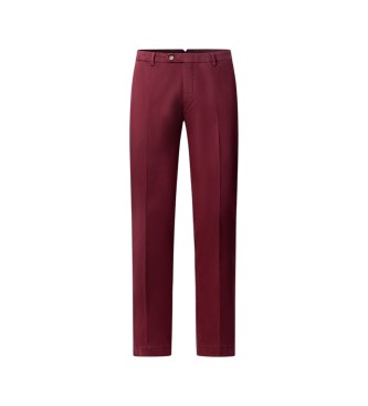 Hackett London Pantalón chino Kensington burdeos