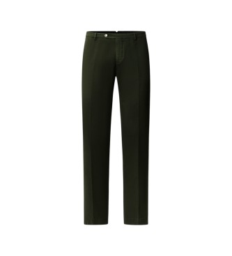 Hackett London Pantalón chino Kensington verde oscuro
