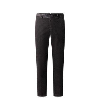 Hackett London Pantalón chino Pigment Cord gris