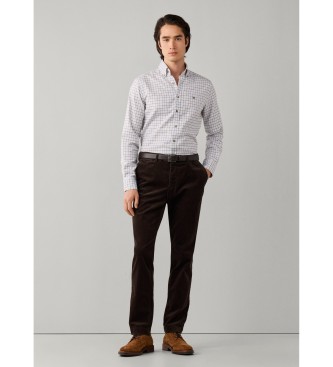 Hackett London Pantalone chino Pigment Cord marrone
