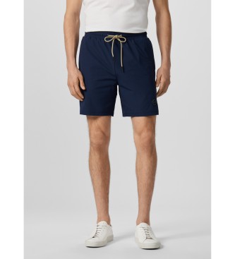 Hackett London Pantalón corto Hs Mesh Train marino