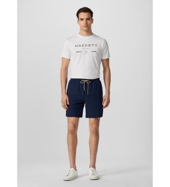 Hackett London Pantalón corto Hs Mesh Train marino