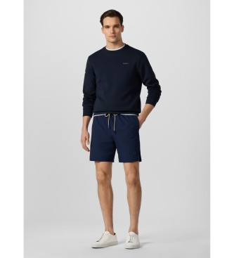 Hackett London Pantalón corto Hs Mesh Train marino