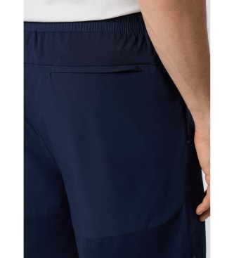 Hackett London Pantalón corto Hs Mesh Train marino