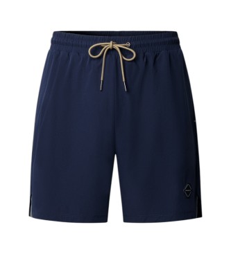 Hackett London Pantalón corto Hs Mesh Train marino
