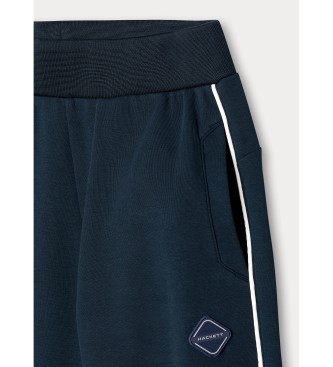 Hackett London Navy blue Badge tracksuit pants