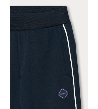 Hackett London Navy blue Badge tracksuit pants