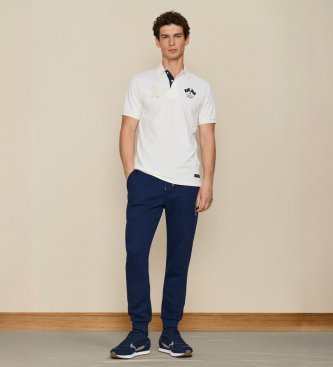 Hackett London Flag joggingbukser i marineblå