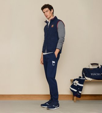 Hackett London Flag joggingbukser i marineblå