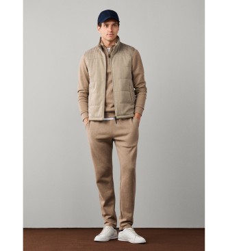 Hackett London Calça de moletom Confort beige