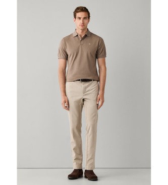 Hackett London Pantalón Devon Texture beige