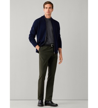 Hackett London Pantalón Devon Texture verde
