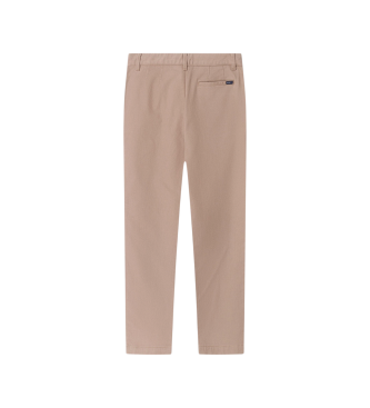 Hackett London Pleat-Hose beige