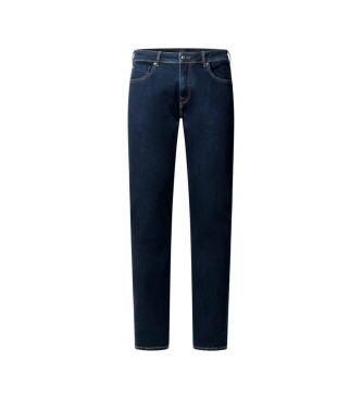 Hackett London Jeans Powerflex Rinse Wsh marineblå