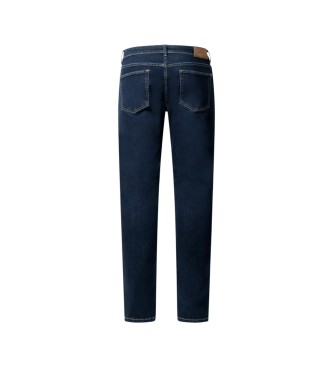 Hackett London Jeans Powerflex Rinse Wsh marineblå