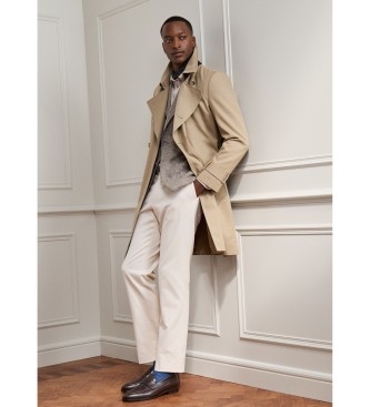 Hackett London Off-white Cash men's trousers