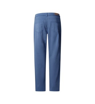 Hackett London Pantalón Sateen 5pkt azul