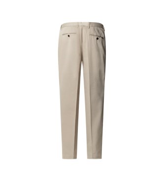 Hackett London Pantalón Sateen Sloane beige