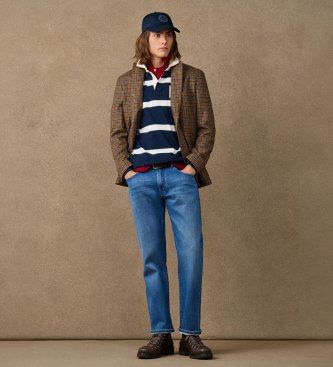 Hackett London Jeans Heritage Vintage Denim azul