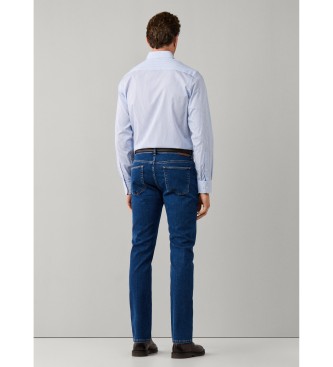 Hackett London Jeans Brushed blu