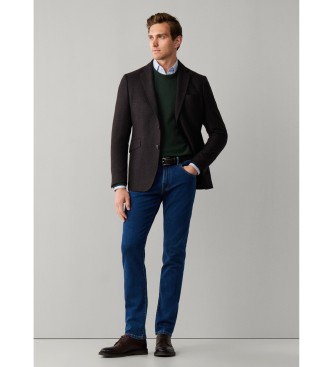 Hackett London Jeans Brushed blu