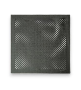 Hackett London Zwarte Mini Dot pochet
