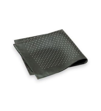 Hackett London Zwarte Mini Dot pochet