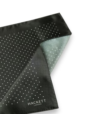 Hackett London Zwarte Mini Dot pochet