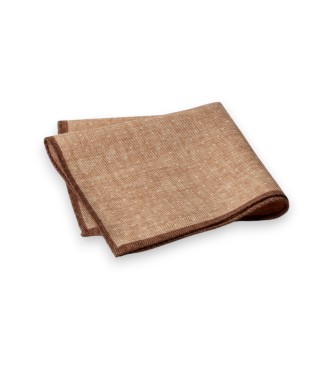 Hackett London Pochet Wool Mayf Dot bruin