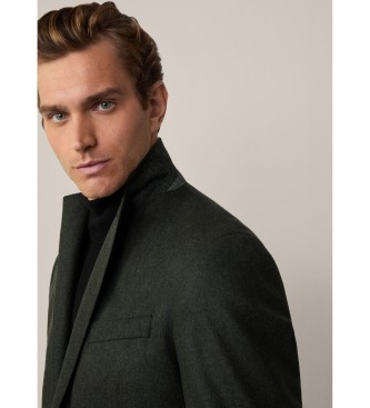 Hackett London Blazer verde performante