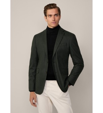 Hackett London Blazer verde performante