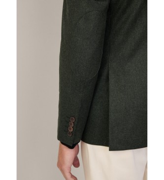 Hackett London Blazer verde performante