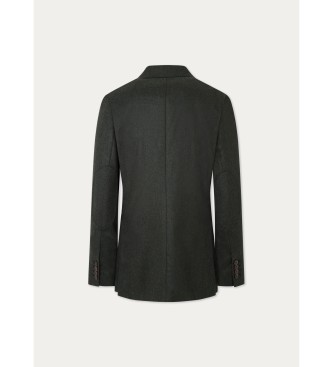 Hackett London Blazer verde performante