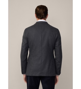 Hackett London Blazer Prestaties Flan Ep grijs